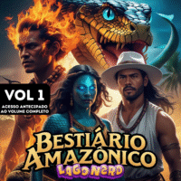 Bestiário Amazônico Lago Nerd para D&D - Vol 1 Completo (Acesso antecipado)
